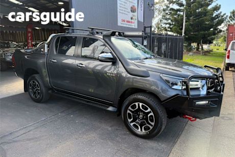 Grey 2020 Toyota Hilux Double Cab Pick Up SR5 (4X4)