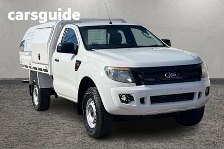 White 2015 Ford Ranger Cab Chassis XL 2.2 HI-Rider (4X2)