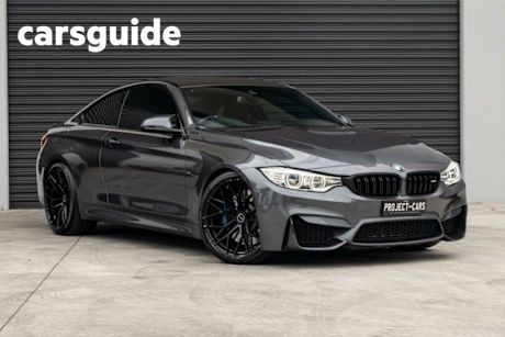 Grey 2017 BMW M4 Coupe Competition