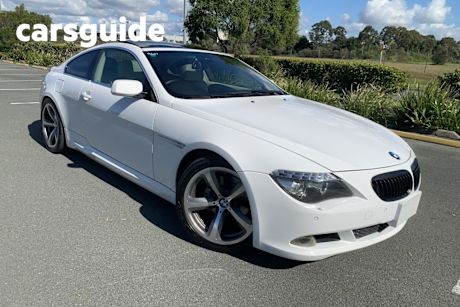 White 2008 BMW 6 Coupe 30i