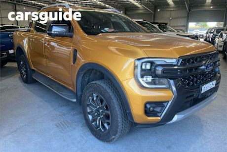 Gold 2023 Ford Ranger Double Cab Pick Up Wildtrak 3.0 (4X4)
