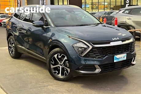 Blue 2022 Kia Sportage Wagon SX (awd)