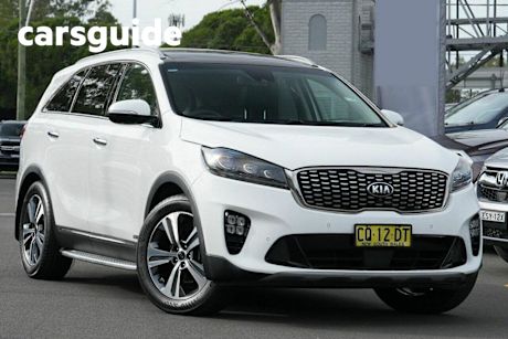 White 2018 Kia Sorento Wagon GT-Line (4X4)