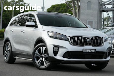 Silver 2018 Kia Sorento Wagon GT-Line (4X2) GSL