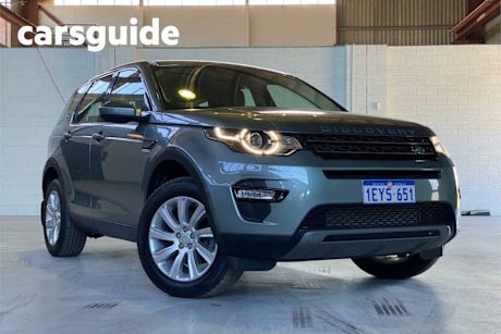 Grey 2016 Land Rover Discovery Sport Wagon TD4 SE