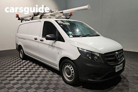 White 2019 Mercedes-Benz Vito Van 114 Bluetec LWB