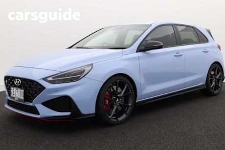 Blue 2022 Hyundai I30 Hatchback N Premium