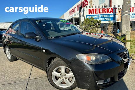 Black 2008 Mazda 3 Sedan NEO Sport