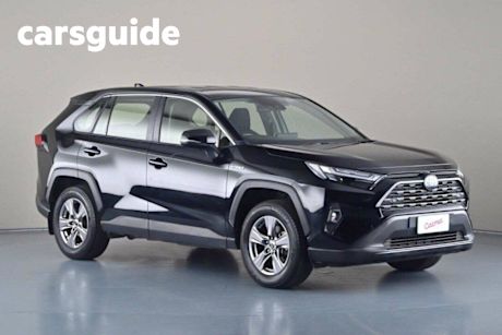 Black 2023 Toyota RAV4 Wagon GX (2WD) Hybrid