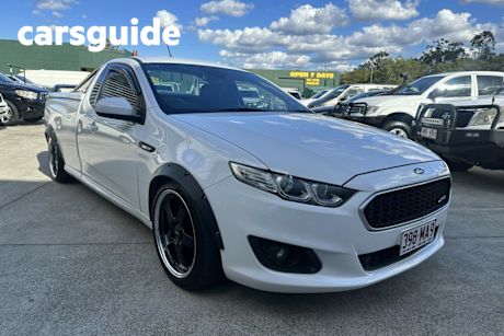White 2015 Ford Falcon Utility XR6