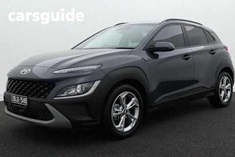 Grey 2021 Hyundai Kona Wagon (FWD)