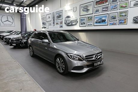 Silver 2016 Mercedes-Benz C200 Wagon