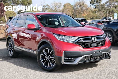 Red 2021 Honda CR-V Wagon VTI L7 (2WD) 7 Seats
