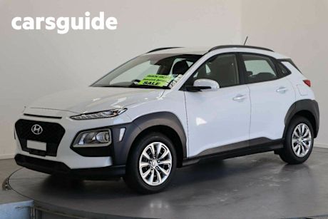 White 2020 Hyundai Kona Wagon GO (fwd)