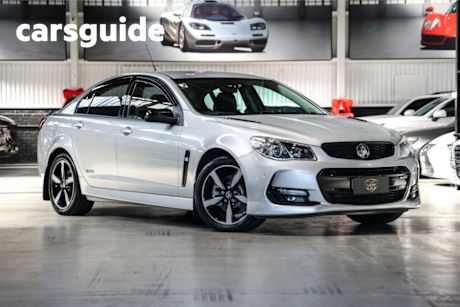Silver 2016 Holden Commodore Sedan SS Black Pack