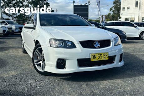 White 2012 Holden Commodore Sedan SS-V