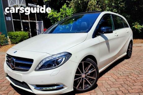 White 2013 Mercedes-Benz B250 Hatchback BE