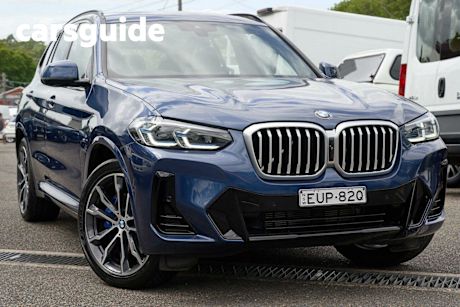 Blue 2022 BMW X3 Wagon xDrive30i Steptronic M Sport