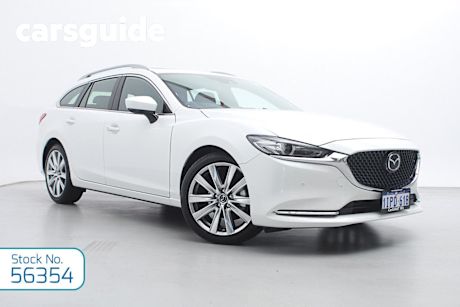 White 2024 Mazda 6 Wagon G35 Atenza