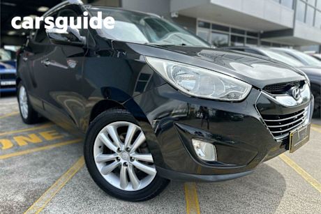 Black 2011 Hyundai IX35 Wagon Highlander (awd)