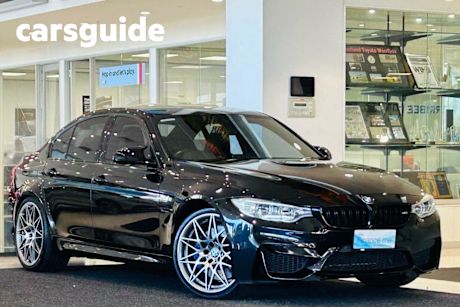 Black 2017 BMW M3 Sedan Competition M-DCT