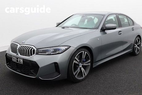 Grey 2022 BMW 330I Sedan M Sport