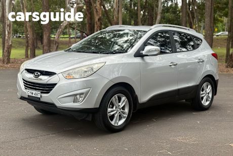 Silver 2012 Hyundai IX35 Wagon Elite (awd)