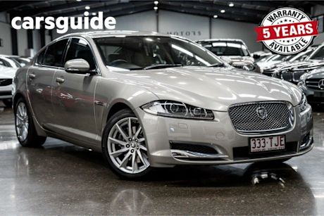 Gold 2013 Jaguar XF Sedan 3.0D Premium Luxury