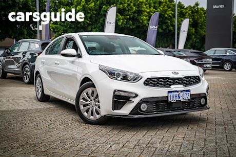 White 2021 Kia Cerato Sedan S