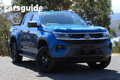 Blue 2024 Volkswagen Amarok Dual Cab Utility Panamericana TDI600 4Motion