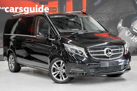 Black 2018 Mercedes-Benz V250 Wagon D Avantgarde