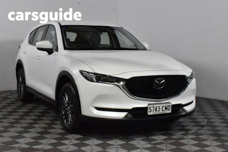 White 2021 Mazda CX-5 Wagon Maxx Sport (awd)