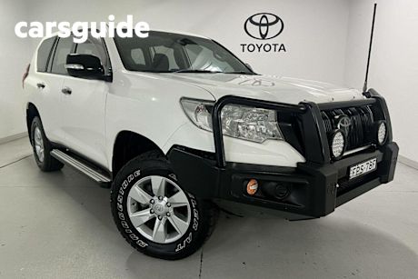 White 2018 Toyota Landcruiser Prado Wagon GX (4X4)