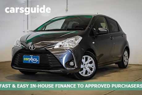 Black 2017 Toyota Yaris Hatchback Ascent