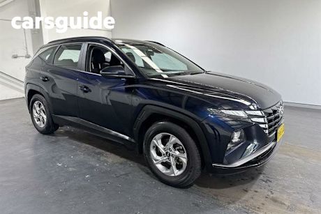 Blue 2023 Hyundai Tucson Wagon (FWD)