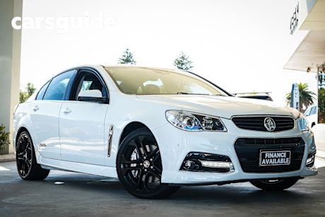 White 2015 Holden Commodore Sedan SS-V Redline