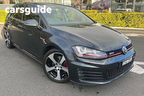 Black 2016 Volkswagen Golf Hatchback GTI