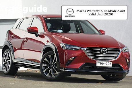 Red 2023 Mazda CX-3 Wagon Stouring (fwd)