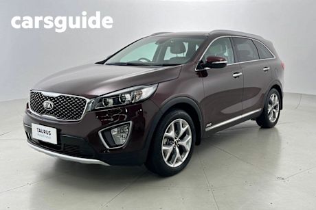 Red 2016 Kia Sorento Wagon Platinum (4X4)