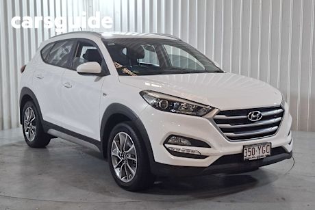 White 2018 Hyundai Tucson Wagon Active X (fwd)