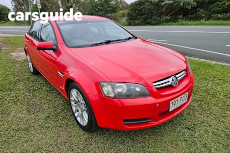Red 2010 Holden Commodore Sedan Omega