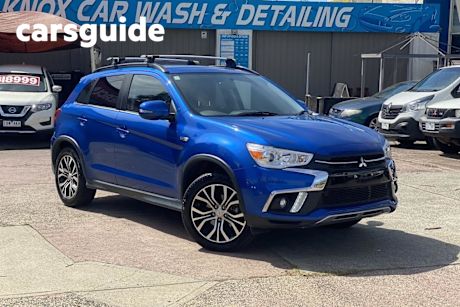 Blue 2017 Mitsubishi ASX Wagon LS (2WD)