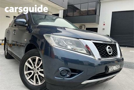 Blue 2016 Nissan Pathfinder Wagon ST (4X2)