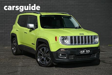 Green 2016 Jeep Renegade Wagon Limited