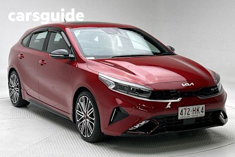 Red 2021 Kia Cerato Hatchback GT (NO JBL Premium Sound)