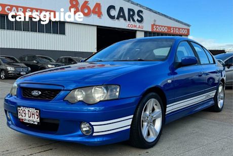 Blue 2005 Ford Falcon Sedan XR6