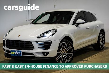 White 2017 Porsche Macan Wagon S