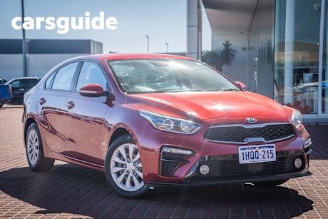 Red 2019 Kia Cerato Sedan S