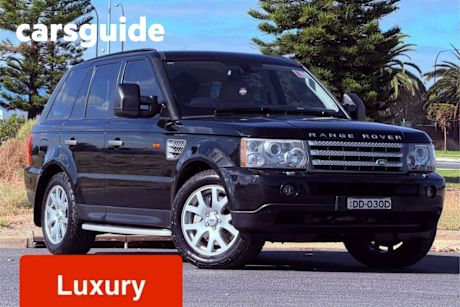 Black 2007 Land Rover Range Rover Sport Wagon 3.6 TDV8