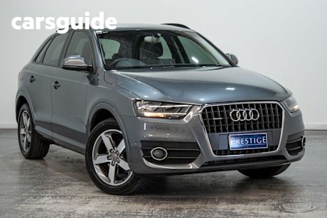 Grey 2012 Audi Q3 Wagon 2.0 Tfsi Quattro (155KW)